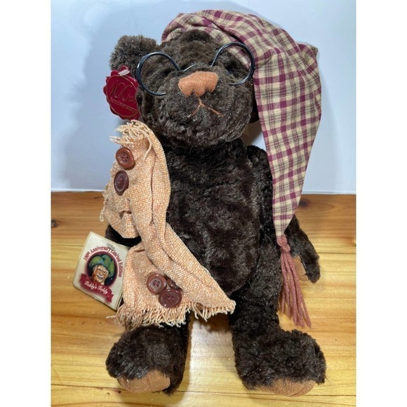 DANDEE Plush Bear Collectible Teddys Teddy 100th Anniversary Stuffed 9" With Tag - Picture 1 of 9